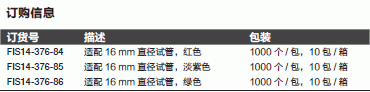Fisherbrand_14-376-86_样品试管_适配16mm直径试管   绿色