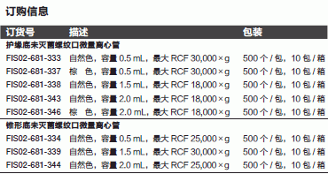 Fisherbrand_02-681-344_螺纹盖未消毒试管_2.0ml锥形底未灭菌螺纹口微量离心管 自然色