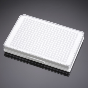 Corning BioCoat Collagen I 384 Well White Flat Bottom TC-Treated Microplate, with Lid, Sterile, 5/Ca