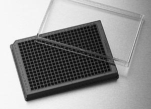 384孔板 黑色 低边 TC表面 灭菌;Corning 384 Well Low Flange Black Flat Bottom Polystyrene TC-Treated Microplates