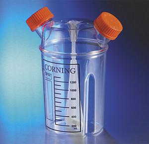 1升容量一次性转瓶 1个/包 6包/箱;Corning 1L  Polystyrene Disposable Spinner Flask with Solid GL45 Cap, Sterile, 1