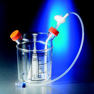 3L Disposable Spinner Flask, Solid Cap, Sterile, with MPC Accessory 1个/包 4包/箱；该产品不拆零出售;停产 不销售