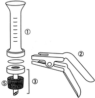 Millipore微量分析换膜过滤器25mm带支撑物XX1012500