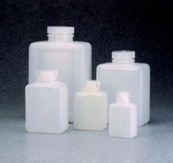 耐洁/Nalgene_2007-0064EA_HDPE矩形瓶/试剂瓶_HDPE  矩形  2L  白色