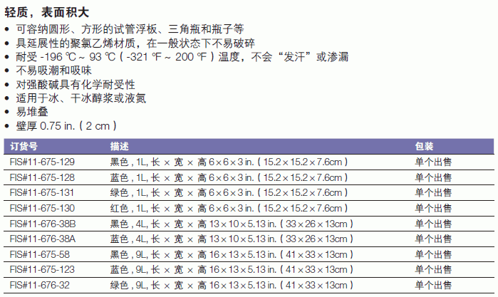 Bel-art_11-676-38B_绝缘型实验室盘_蓝色  4L 33*26*13cm